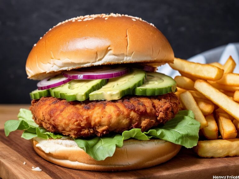 🍔 Henry’s Crispy Fried Chicken Burger: The Ultimate Comfort Bite